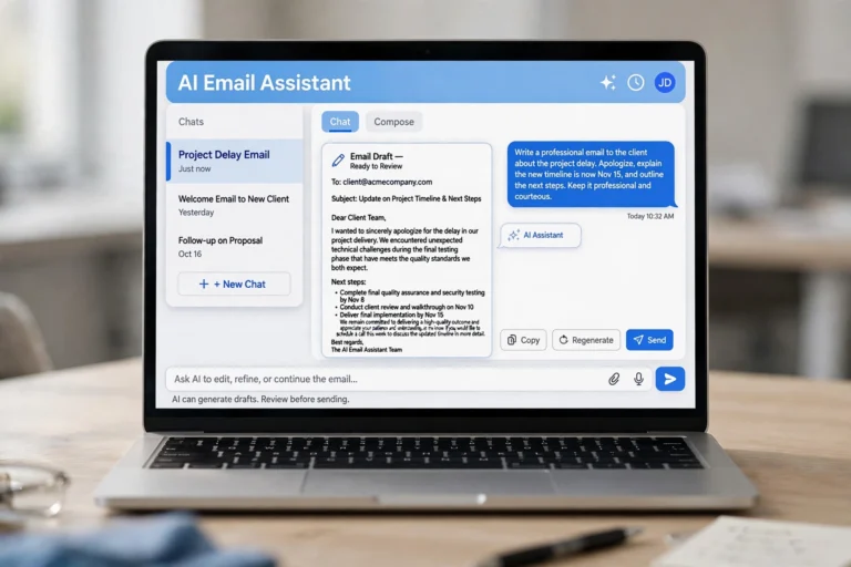 How to Use AI to Write an Email (2026): A Step-by-Step Guide
