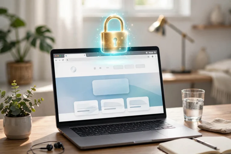 WordPress website loading securely with a valid HTTPS padlock after fixing the SSL certificate error
