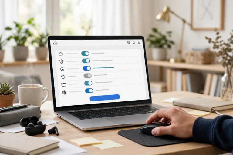 WordPress backup plugin settings screen scheduling a full site backup before running updates